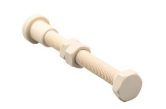 Torneado CNC de precisión Sujetadores de plástico PEEK