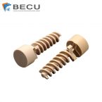 Tornillo PEEK especial de mecanizado CNC de precisión de 5 ejes